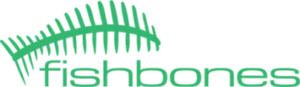 Logo of Fishbones, an energy tech company using Business Online.