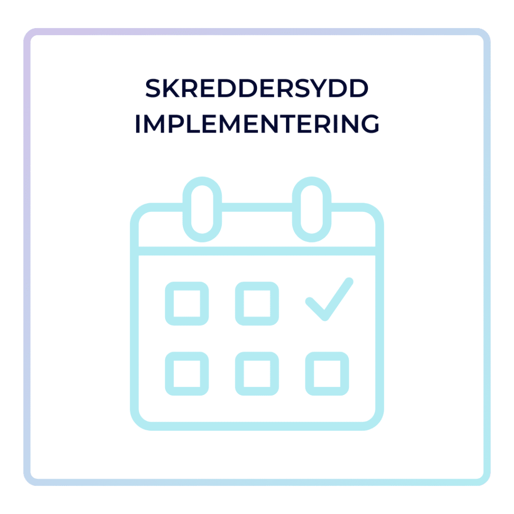 Calendar icon representing customized scheduling